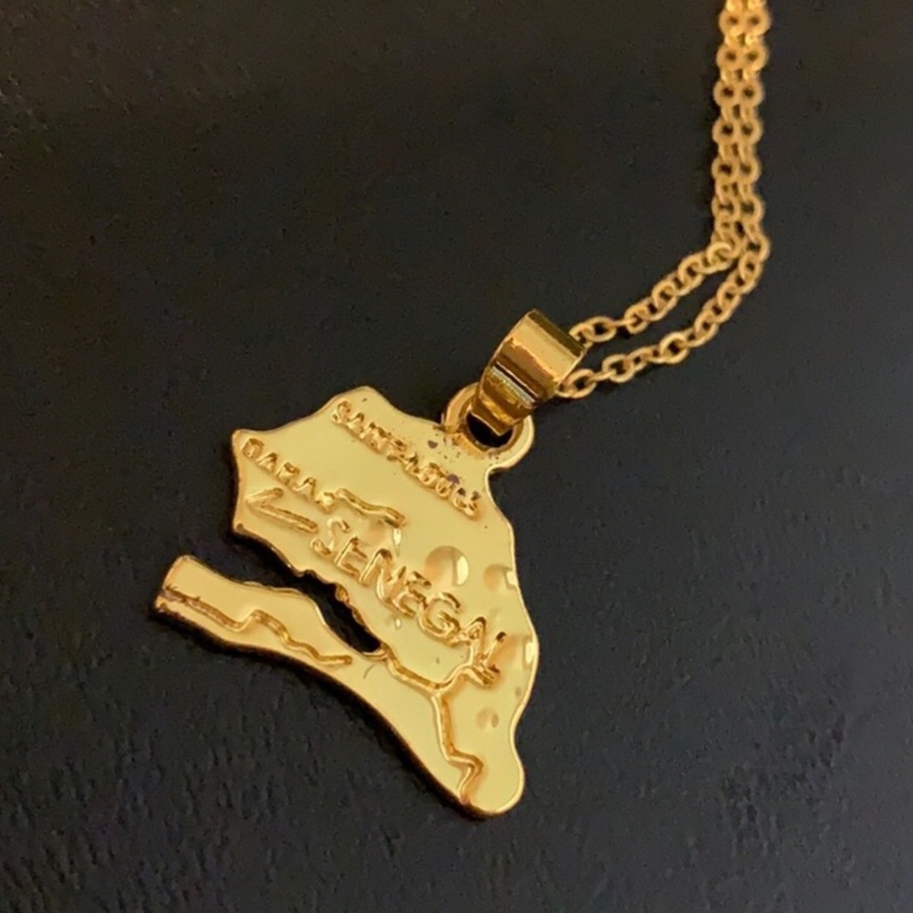 24K Gold Plated Senegal Chain